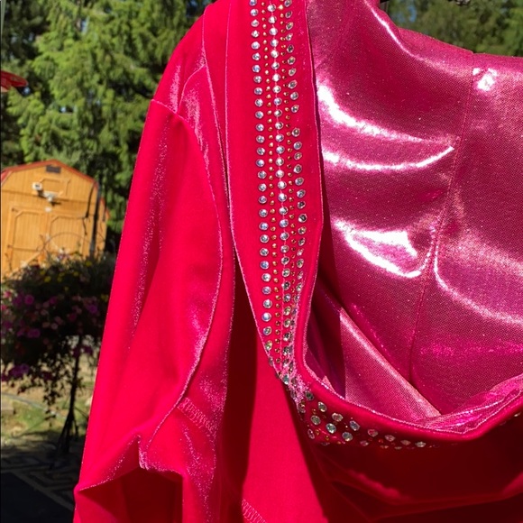 Beautiful pink velour track suit - Picture 14 of 16